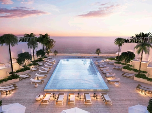 Swedroe Architecture exterior project pool